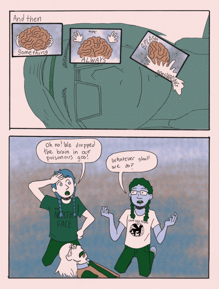 page three of Lobotomy comic